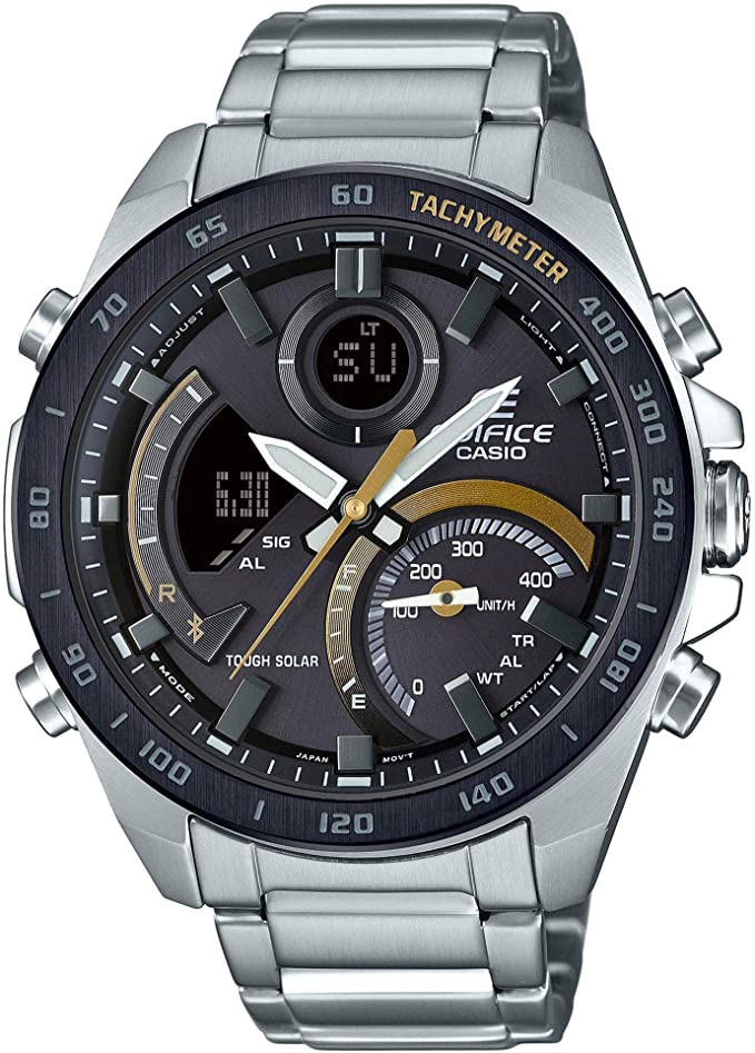 Casio Men's Tough Solar Edifice Smartphone Link Bluetooth ECB - 900DB - 1CDR - For Men - Zamana.pk