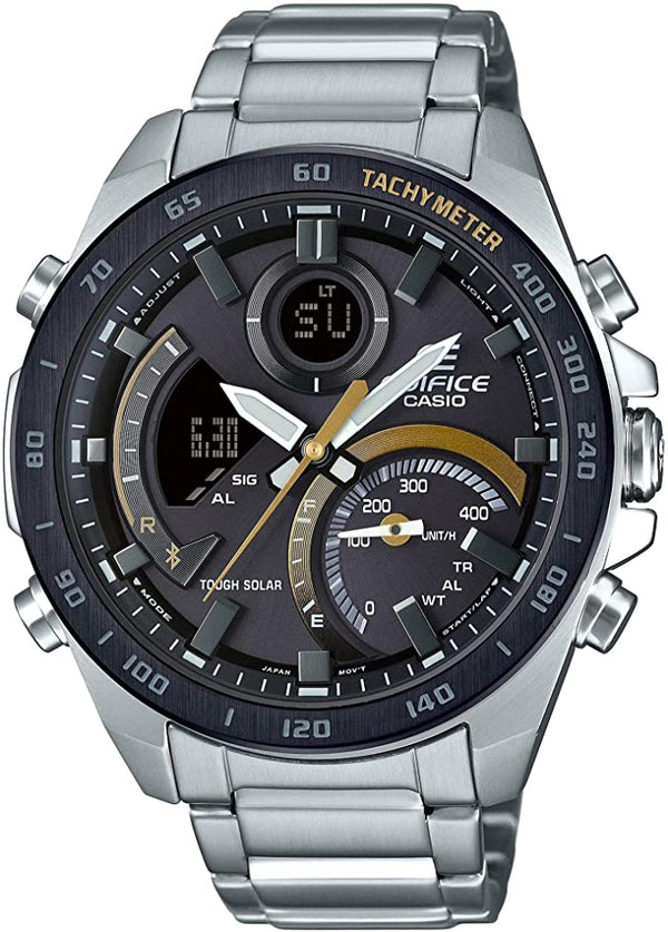 Casio Men's Tough Solar Edifice Smartphone Link Bluetooth ECB - 900DB - 1CDR - For Men - Zamana.pk
