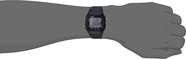 Casio Men's W - 800H - 1AV Classic Digital Sport Watch with Black Band - Zamana.pk