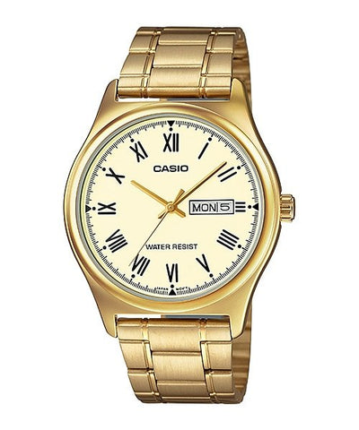 Casio Men's watch Stainless Steel Band MTP - V006G - 9BUDF - Zamana.pk