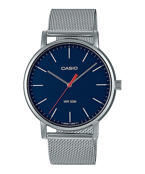 Casio Men's Watch With Stainless Steel Band MTP - E171M - 2EVDF - Zamana.pk Main image