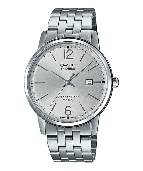 Casio Men's Watch With Stainless Steel Band MTS - 110D - 7AVDF - Zamana.pk Main image