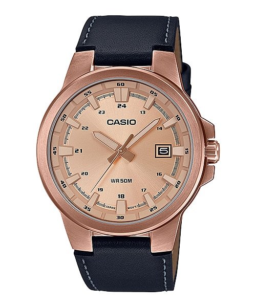 Casio Men's Watch With Triple - fold Clasp MTP - E173RL - 5AVDF - Zamana.pk Main image