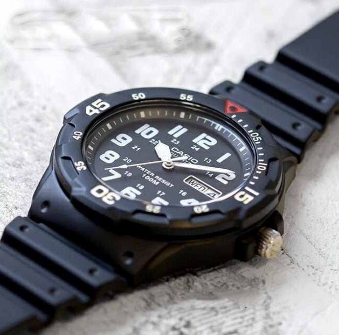 Casio - MRW - 200H - 1B - Stainless Steel Watch For Men - Zamana.pk Main image