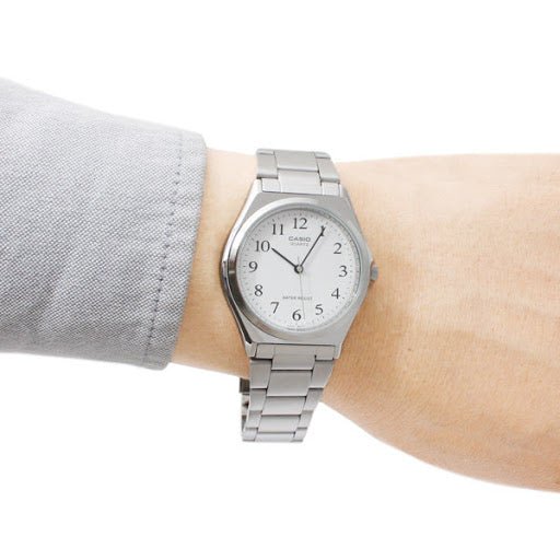 Casio MTP - 1130A - 7B Men's Metal Fashion Easy Reader Analog Watch - Zamana.pk