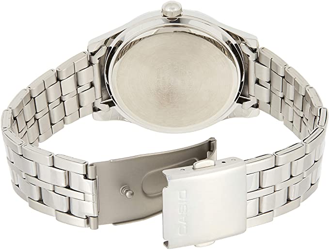 Casio MTP - 1243D - 1AV Men's Metal Fashion Analog Casual Watch - Zamana.pk