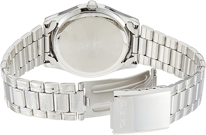 Casio MTP - 1275D - 1A2DF Stainless Steel Band Men's Watch - Zamana.pk