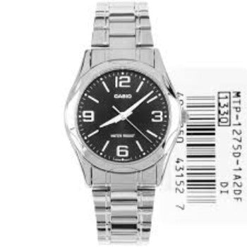 Casio MTP - 1275D - 1A2DF Stainless Steel Band Men's Watch - Zamana.pk
