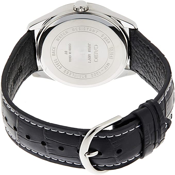 Casio MTP - 1302L - 1AVDF Men's Classic Black Watch - Zamana.pk
