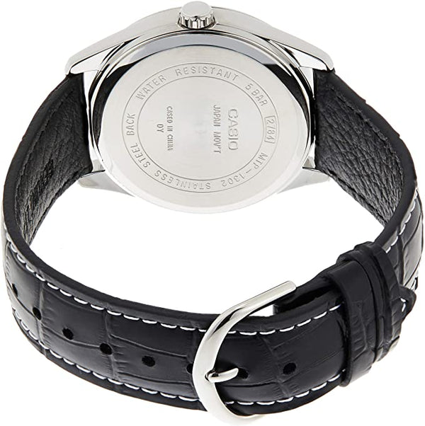 Casio MTP - 1302L - 1AVDF Men's Classic Black Watch - Zamana.pk