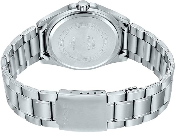 Casio MTP - 1308D - 2AVDF Men's Standard Stainless Steel Blue Dial Casual Analog Watch - Zamana.pk