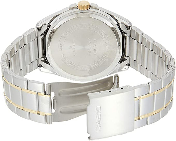 Casio MTP - 1308SG - 7AVDF - Men's Standard Stainless Steel White Dial Casual Analog Watch - Zamana.pk