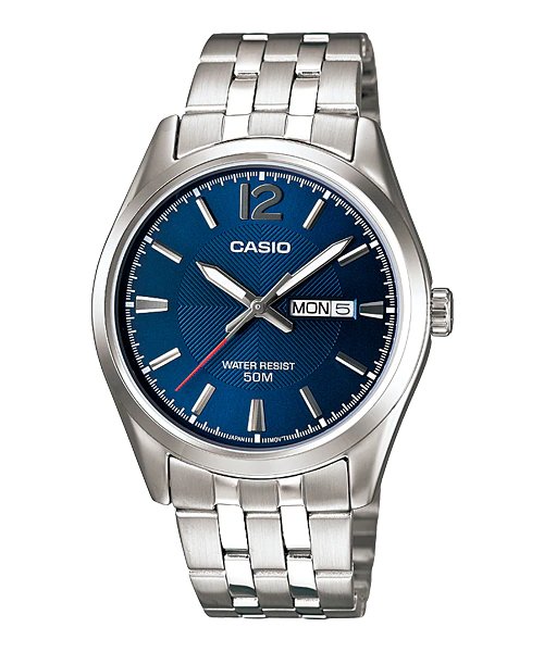Casio MTP - 1335D - 2AVDF Stainless Steel Watch for Men - Zamana.pk Main image