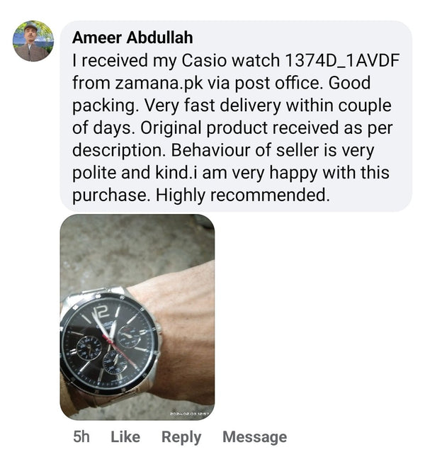 CASIO MTP - 1374D - 1AVDF - Zamana.pk