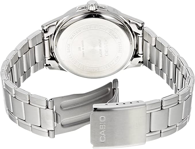 Casio MTP - 1381D - 1AVDF For Men - Analog, Casual Watch, Grey Band, Analog Display - Zamana.pk