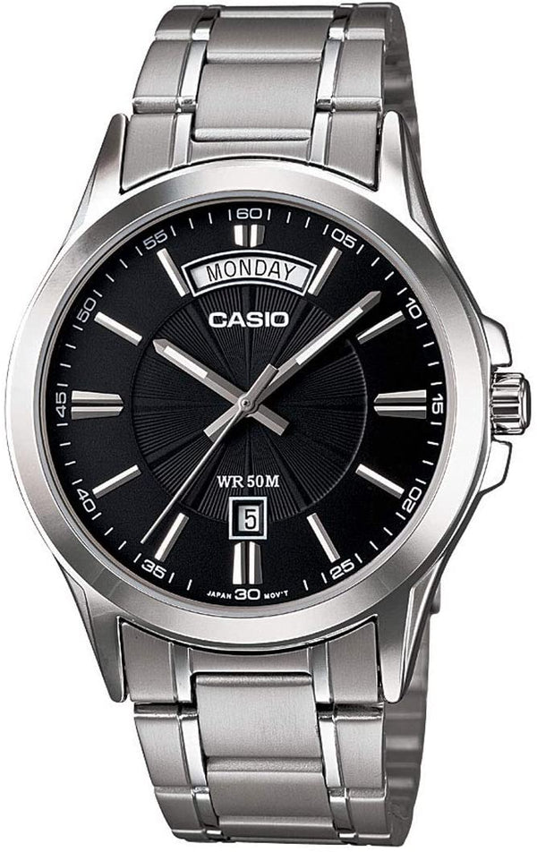 Casio MTP - 1381D - 1AVDF For Men - Analog, Casual Watch, Grey Band, Analog Display - Zamana.pk
