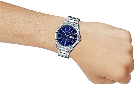 Casio MTP - 1384D - 2AVDF Stainless Steel Analog Mens Watch - Zamana.pk