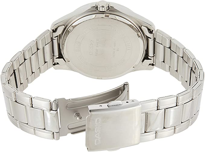 Casio MTP - 1384D - 2AVDF Stainless Steel Analog Mens Watch - Zamana.pk