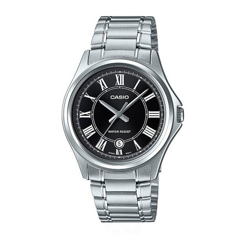 Casio MTP - 1400D - 1ADF Stainless Steel Band Watch For Men's - Zamana.pk
