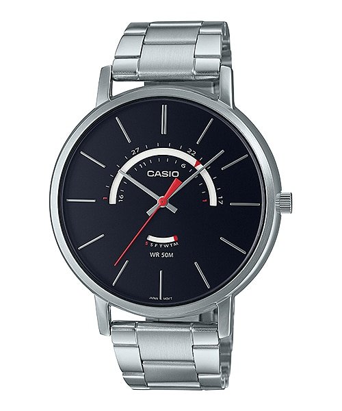 Casio MTP - B105D - 1AVDF Dress Analog Gent’s Series Stainless Steel Band Watch - Zamana.pk Main image