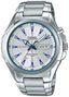 Casio MTP - E200D - 7A2V Men's Stainless Steel Illuminator Day Date Silver Dial Watch - Zamana.pk