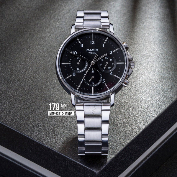 Casio MTP - E321D - 1AVDF Multi Dial Men Watch - Zamana.pk