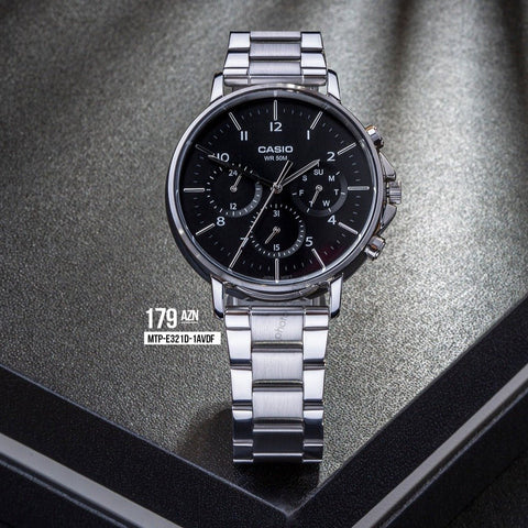 Casio MTP - E321D - 1AVDF Multi Dial Men Watch - Zamana.pk