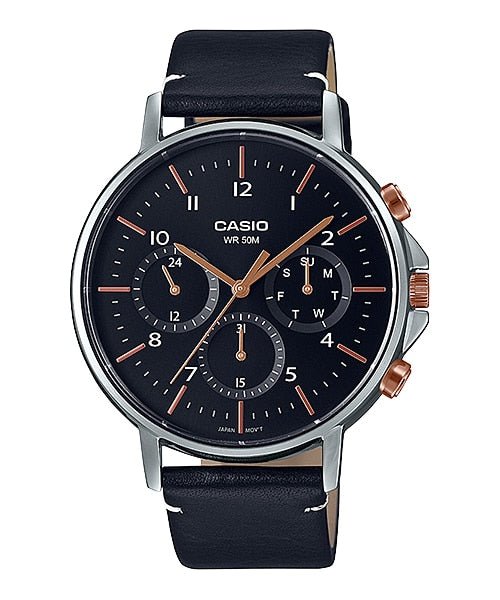 Casio MTP - E321L - 1AVDF Multi Dial Brand Enticer Men - Zamana.pk Main image