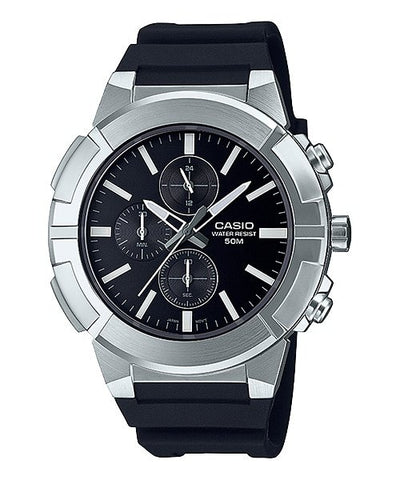 Casio MTP - E501 - 1AVDF Sports Black Analog Watch - Zamana.pk
