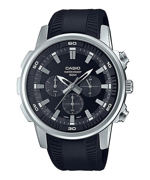 Casio MTP - E505 - 1AVDF Multi - hands 50 - meter water resistance - Zamana.pk Main image