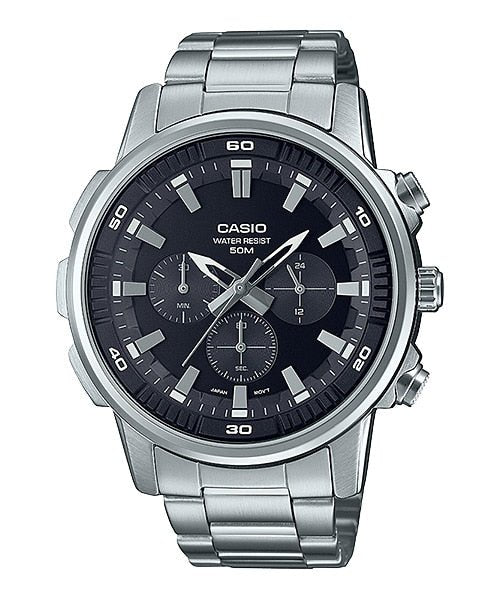 Casio MTP - E505D - 1AVDF Multi - hands 50 - meter water resistance - Zamana.pk Main image