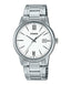 Casio MTP - V002D - 7B3UDF Men's Standard Analog Stainless Steel Date White Dial Watch - Zamana.pk