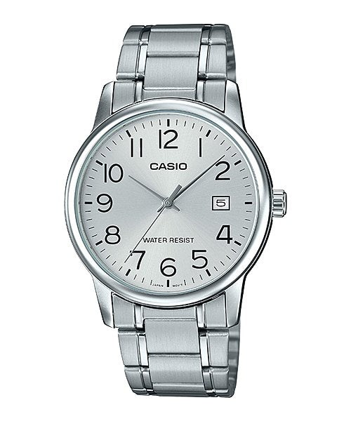 Casio MTP - V002D - 7BUDF Men's Standard Analog Stainless Steel Watch - Zamana.pk