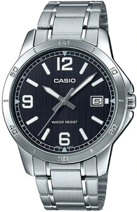 Casio - MTP - V004D - 1B2UDF - Stainless Steel Wrist Watch for Men - Zamana.pk Main image