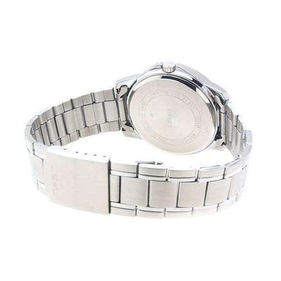 Casio MTP - V004D - 7BUDF Silver Stainless Watch for Men - Zamana.pk