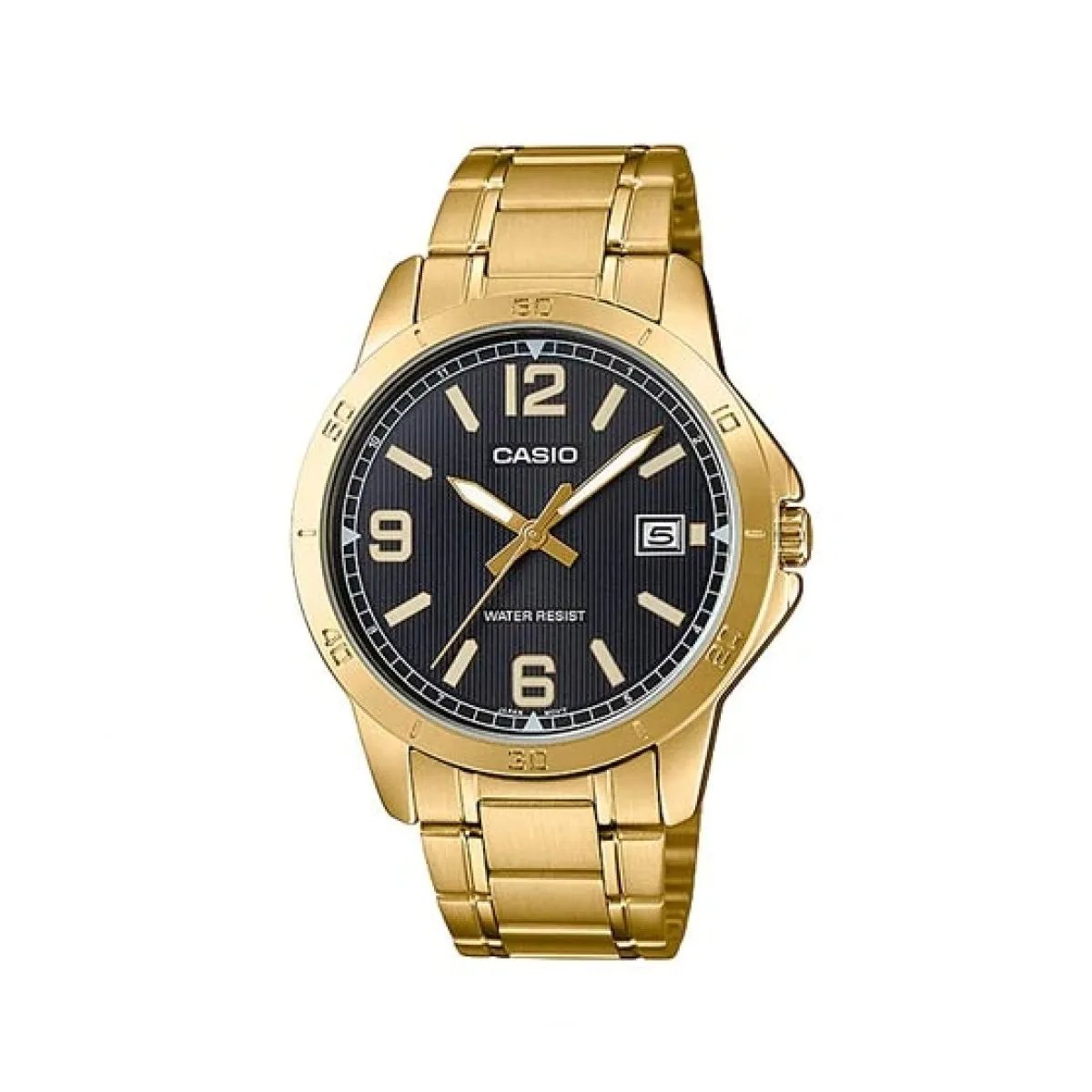 Casio - MTP - V004G - 1B - Stainless Steel Watch For Men - Zamana.pk Main image