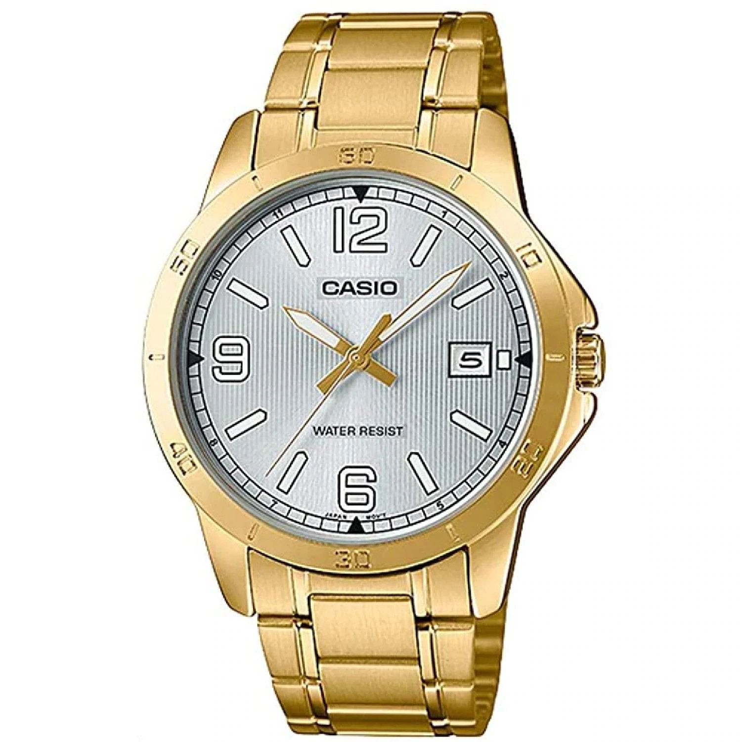 Casio - MTP - V004G - 7B2 - Stainless Steel Watch For Men - Zamana.pk Main image