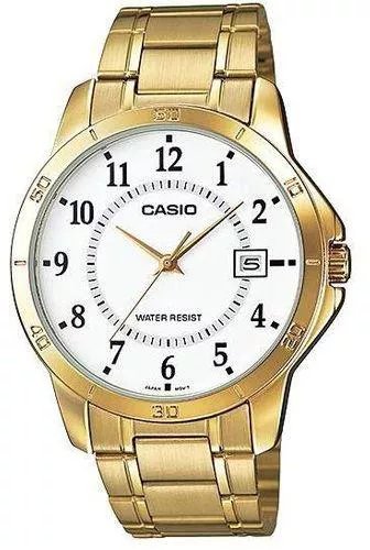 Casio - MTP - V004G - 7BUDF - Stainless Steel Watch For Men - Zamana.pk Main image