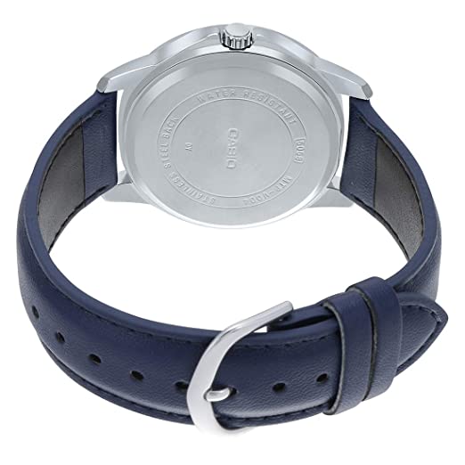 Casio MTP - V004L - 2BUDF Analog Blue Dial Men's Watch - Zamana.pk