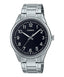 Casio MTP - V005D - 1B4UDF Men's Standard Stainless Steel Black Dial Analog Watch - Zamana.pk