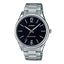 Casio MTP - V005D - 1BUDF Men's Standard Stainless Steel Black Dial Analog Watch - Zamana.pk