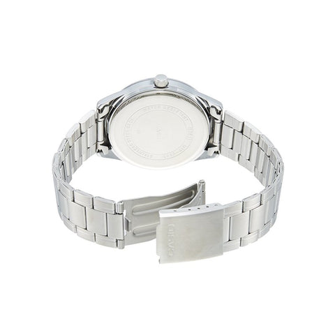 Casio MTP - V005D - 2B1 Silver Stainless Watch for Men - Zamana.pk