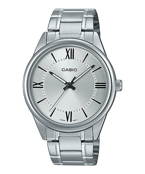 Casio MTP - V005D - 7B5UDF Silver Stainless Watch for Men - Zamana.pk Main image