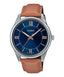 Casio MTP - V005L - 2B5UDF Men's leather band date Watch - Zamana.pk