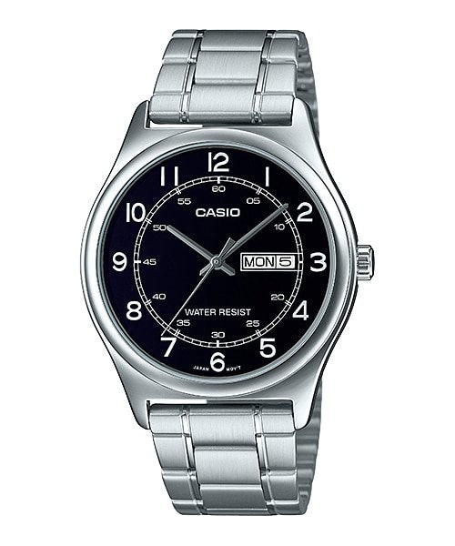 Casio MTP - V006D - 1B2UDF Men's Stainless Steel Easy Reader Dress Watch - Zamana.pk