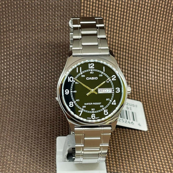 Casio MTP - V006D - 1B2UDF Men's Stainless Steel Easy Reader Dress Watch - Zamana.pk