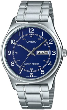 Casio MTP - V006D - 2BUDF Classic Series Men’s Analog Blue DIal Watch - Zamana.pk
