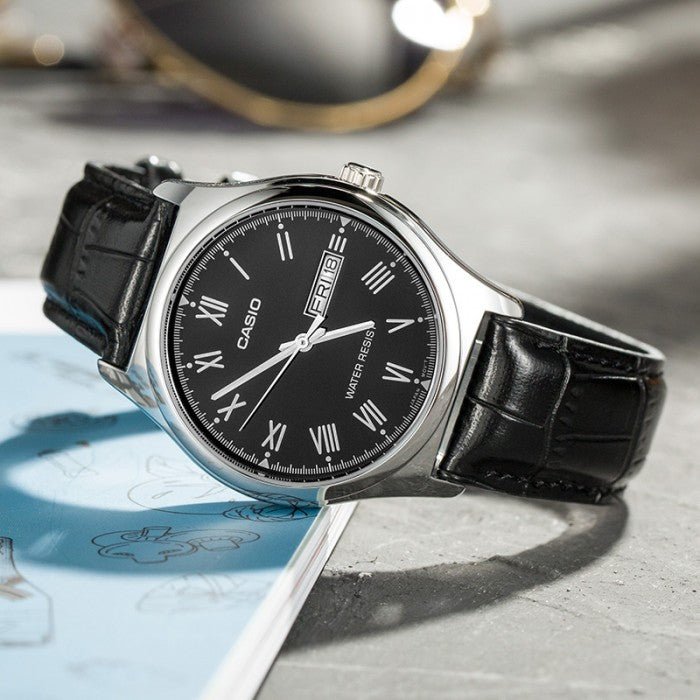 Casio MTP - V006L - 1BUDF Wristwatch - Zamana.pk Main image