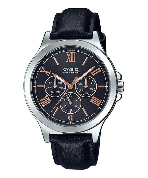 Casio MTP - V300L - 1A2UDF Men's Standard Leather Band Watch - Zamana.pk Main image