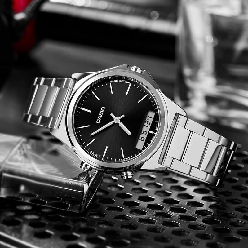 Casio - MTP - VC01D - 1E - Stainless Steel Watch For Men - Zamana.pk Main image
